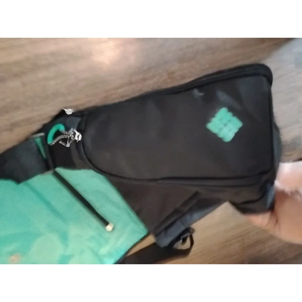 Columbia CrossBody Messenger Diaper Bag Unisex Black 12